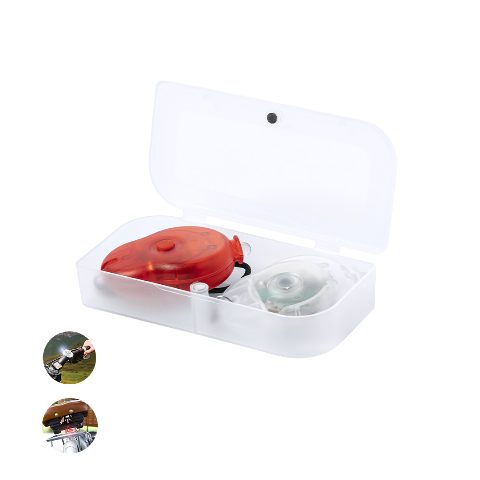 Conjunto de 2 luzes LED para bicicleta Bowel
