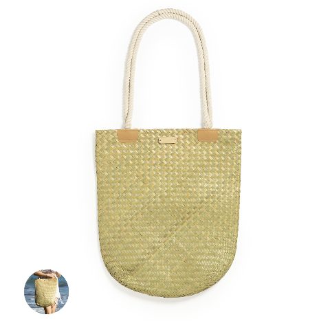 Saco de palha com placa de madeira Bedwey
