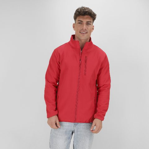 Casaco softshell em RPET com microfleece Scola