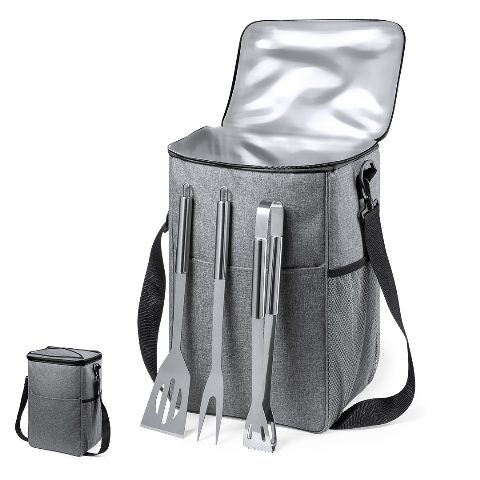 Conjunto de churrasco com bolsa térmica Arcadia