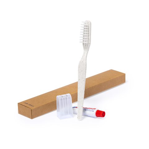 Kit dental com escova em palha de trigo Dental Kit
