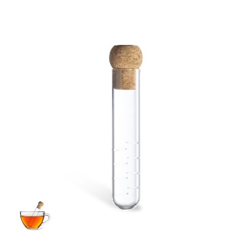 Infusor em vidro com tampa de cortiça Hanay