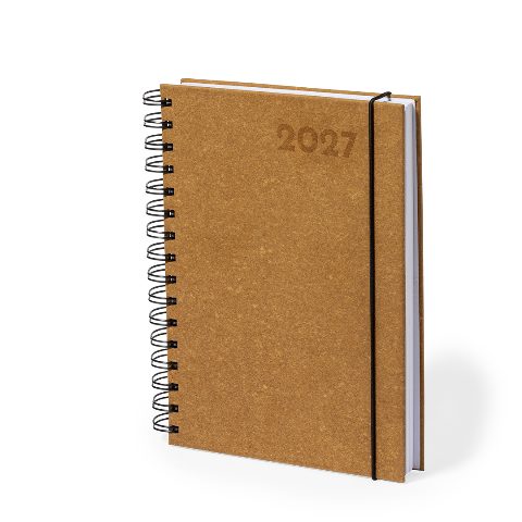 Agenda diária A5 em couro reciclado Torkix