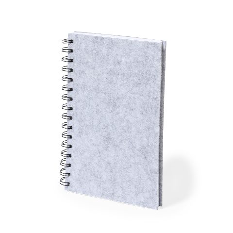 Conjunto de caderno e esferográfica em fibra de café Fionap