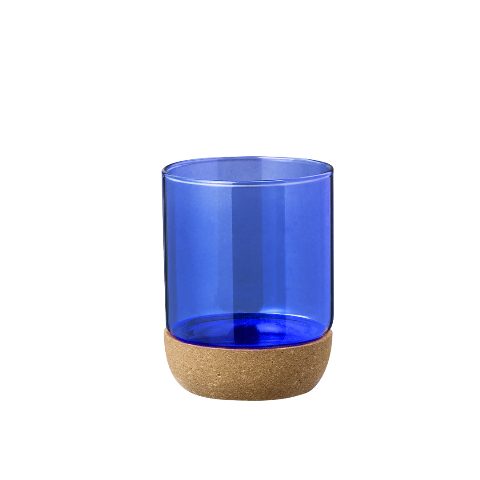 Copo em vidro com cortiça 450 ml Bixlo
