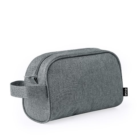 Necessaire em RPET 600D com puxador metálico Harese