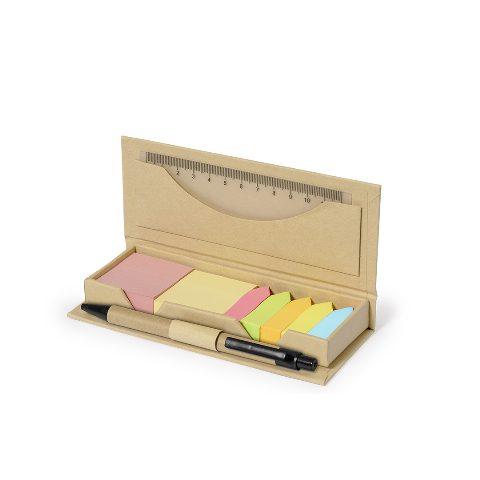 Conjunto de escritório em cartão reciclado Alisio
