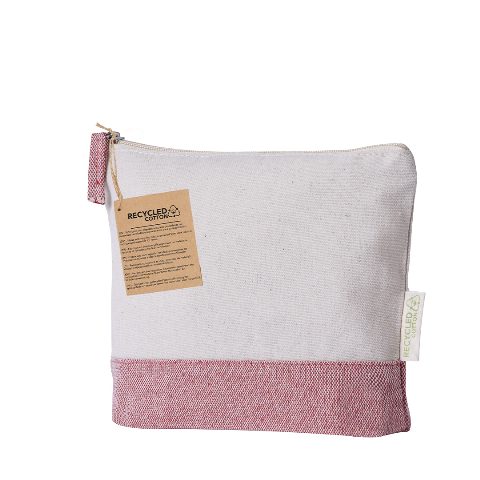 Necessaire em algodão reciclado com base a condizer Velerox