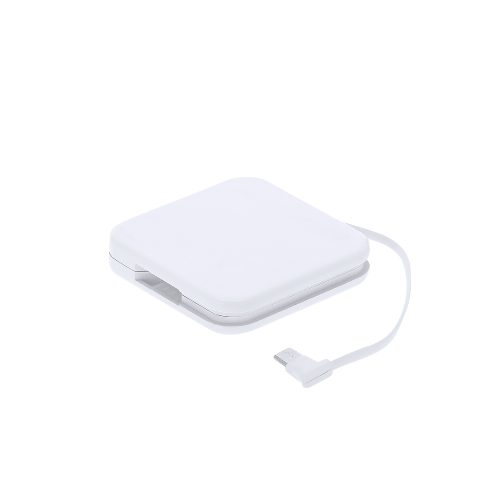 Power bank 1200 mAh com cabo USB-C integrado Kingel