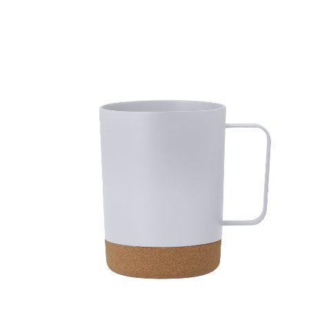 Caneca 400 mL em PP reciclado e cortiça Jurgen