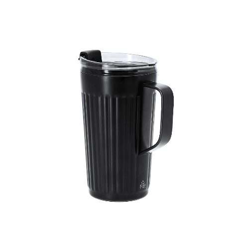 Caneca térmica 350 mL em inox reciclado biselado Korplax