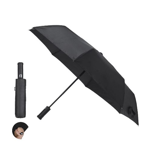 Guarda-chuva em RPET com lanterna no cabo Pulsak