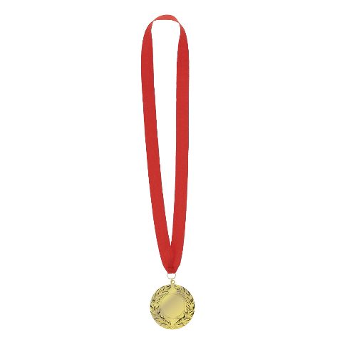 Medalha dourada de 7 cm para gravação laser Binea