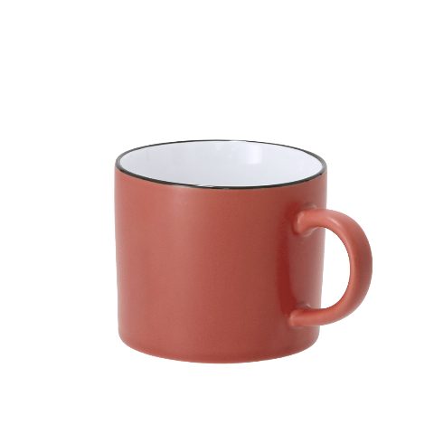 Caneca de cerâmica 400 mL fosca Dumax