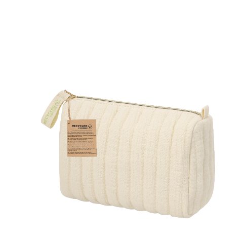 Necessaire acolchoada em algodão reciclado Sumtor