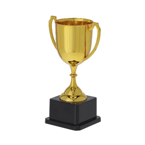 Troféu dourado com base preta Nynor
