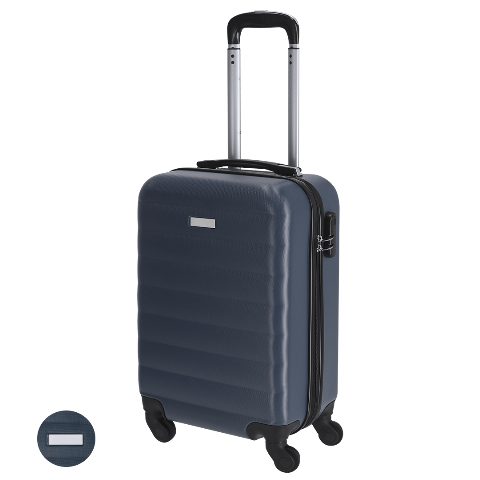 Trolley em ABS com chapa metálica e cadeado Luril