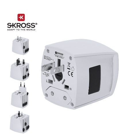 Adaptador de viagem universal Skross MUV Micro