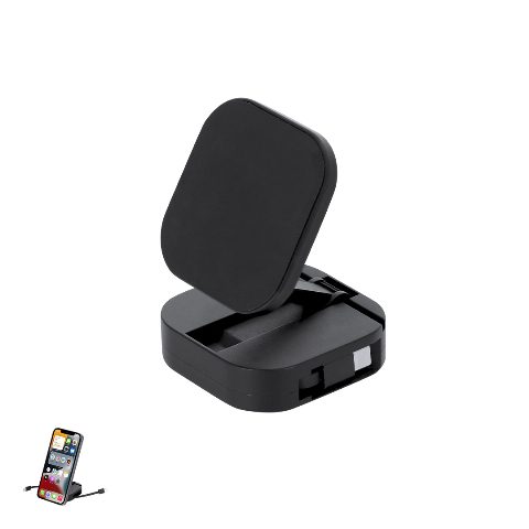 Suporte com cabo magnético retrátil USB-C 60W Witan