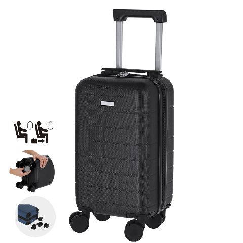 Trolley compacto em ABS com rodas removíveis Loire