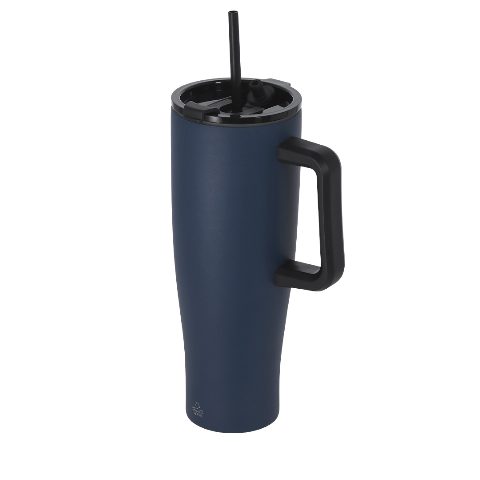 Jarro térmico 1,2 L em inox reciclado com palhinha Leandrok
