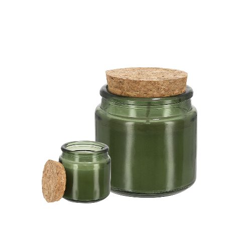 Vela de baunilha em frasco com cortiça Fermix