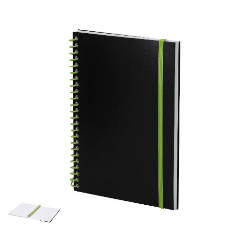 Caderno de argolas em PP flexível Bilbo