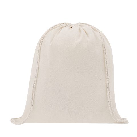 Saco mochila em algodão natural 100g Curtis