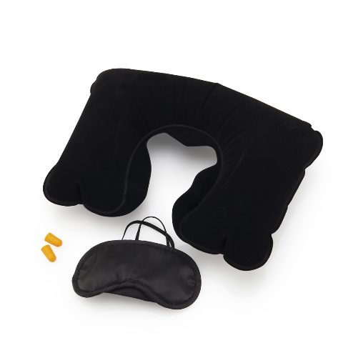 Kit de viagem com máscara almofada e tampões Plonet