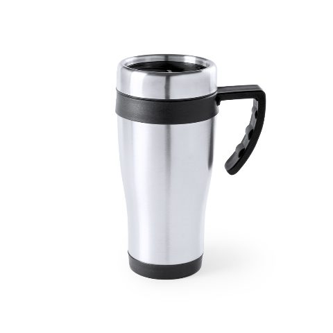 Caneca térmica em inox 450 mL colorida Carson