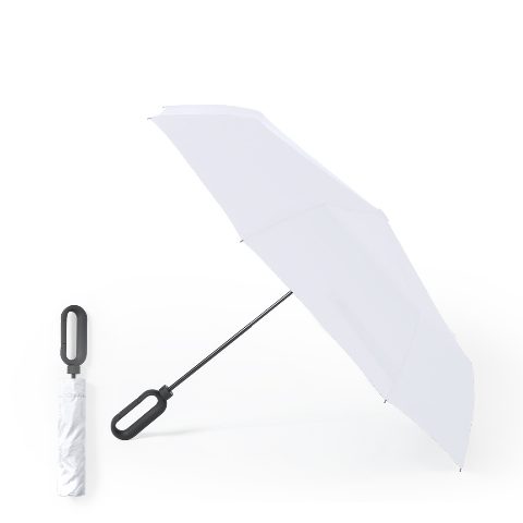 Guarda-chuva dobrável antivento com mosquetão Brosmon