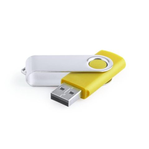 Pen USB 32 GB giratória com clipe metálico Yemil
