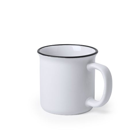 Caneca vintage de cerâmica 300 mL em caixa Bercom