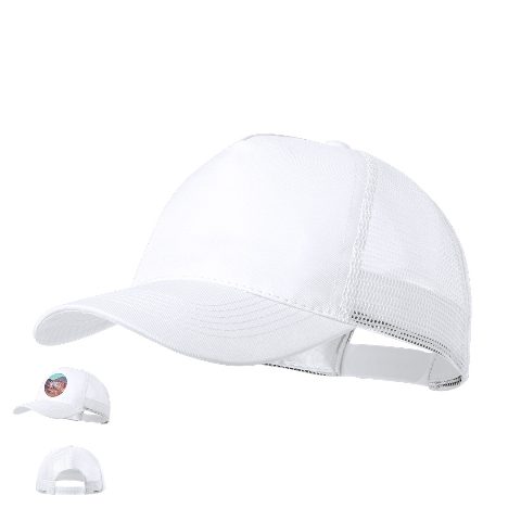 Boné branco para sublimação Clipak
