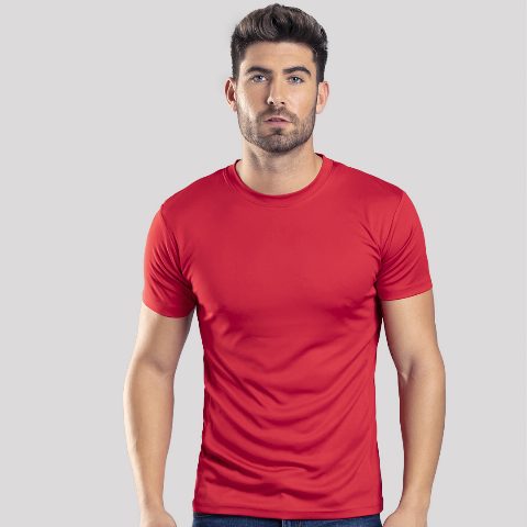 T-shirt técnica branca para sublimação Layom