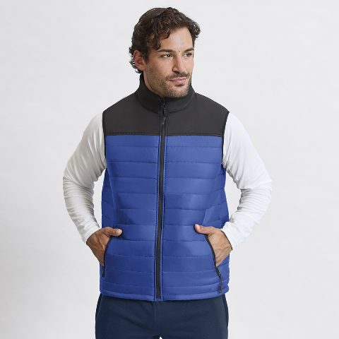 Colete softshell preto impermeável Bordy