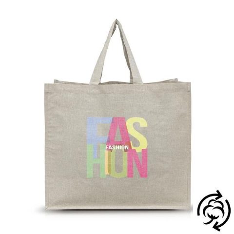 Saco shopper em algodão